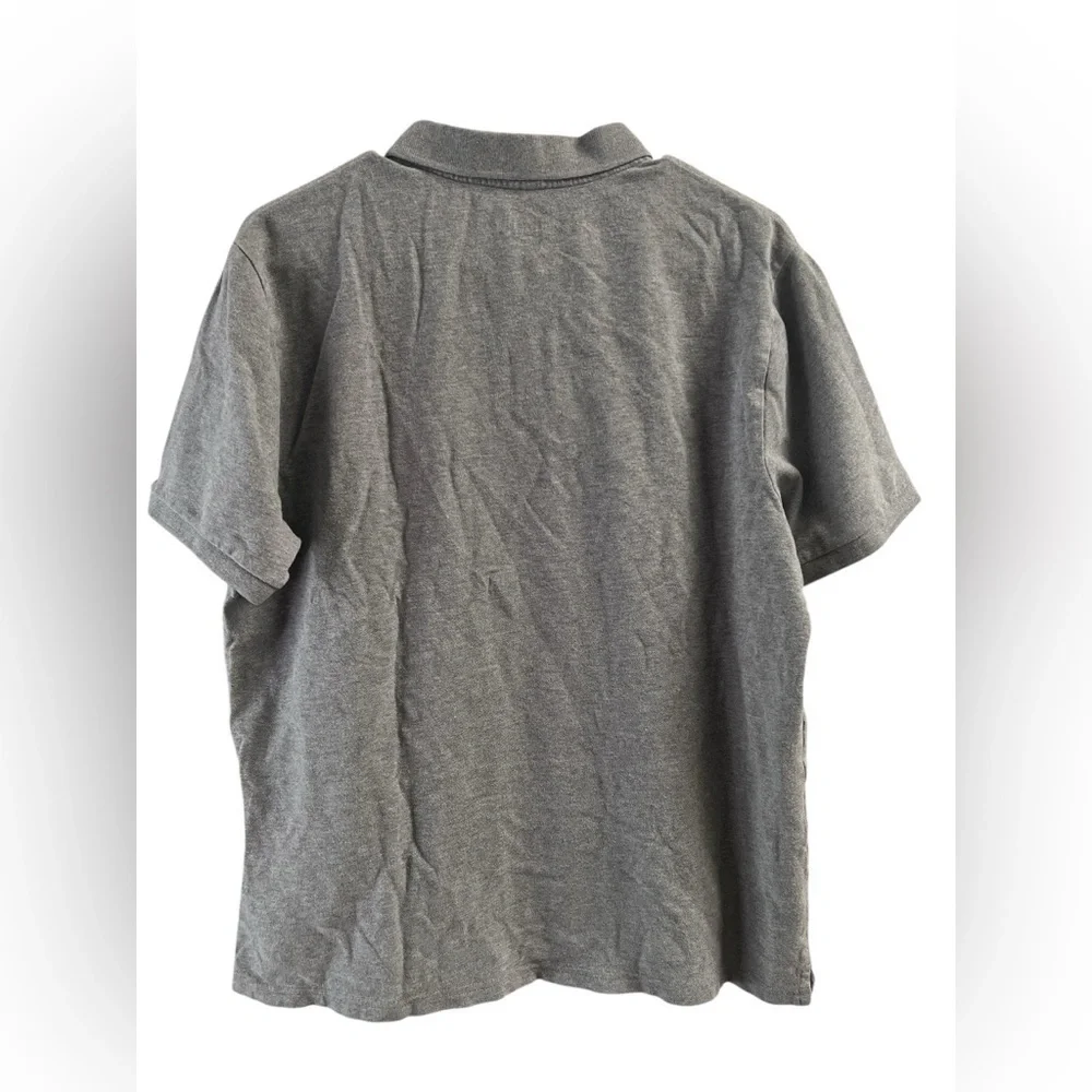 Vineyard vines Edgartown pique polo grey short sleeve - Picture 6 of 6